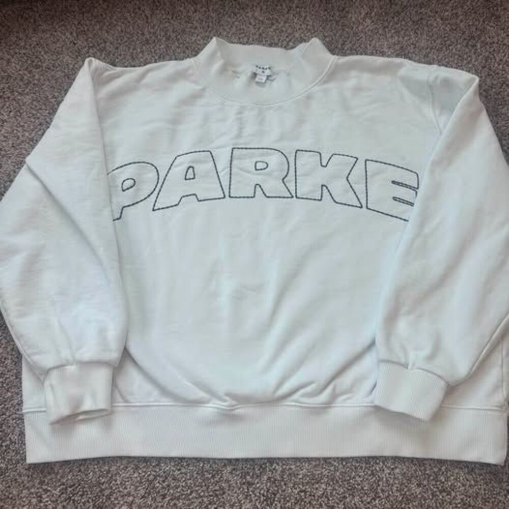 Parke x target Embroidered Crewneck Sweatshirt
